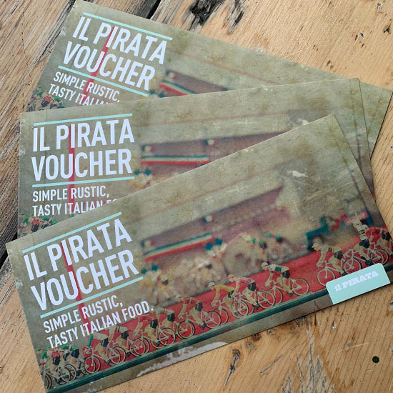 ilPirata Ballyhackamore East Belfast Gift Vouchers